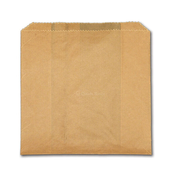 Natural Paper Natural Grease Resistant Bread Bag (1000/cs) 7 x 4 x 12