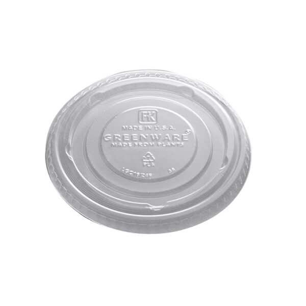 9509112 GREENWARE POLYLACTIDE 16/24OZ LID FOR GS16S (1000/CS)