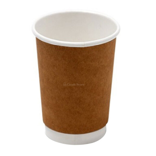 60001501 Courtesy Products Paper Cup Double Wall 10 Ounce Indivilually Wrapped (400/CS)