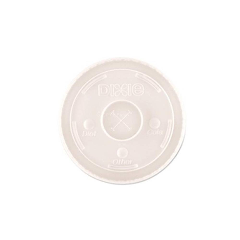 914LSRD DIX IE 914 PLASTIC LID WITH STRAW SLOT FOR 16P/18P/22PAC (1200/CS) 11/18/22OZ