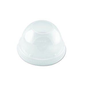 9508060 F-K POLYSTYRENE DOME LID NO HOLE FOR 16/24OZ (1000/CS)