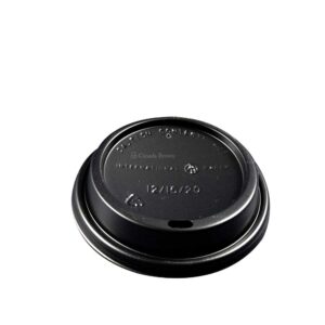 HPEHCLBK 511 FOOD POLYSTYRENE DOME LID FOR 12 - 20 OZ CUP (1000/CS)