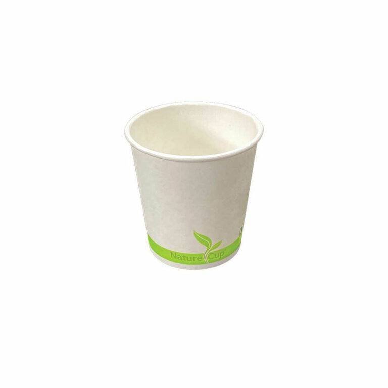4oz PLA Lined Compostable Single Wall Paper Cup (1000/CS) - Canada Brown