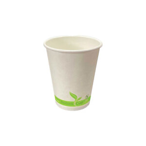 8oz PLA Lined Single Wall Paper Cup