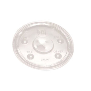 9508079 KAL PLASTIC LID WITH x SLOT AND NO FLAVOUR BUTTONS (1000/CS)