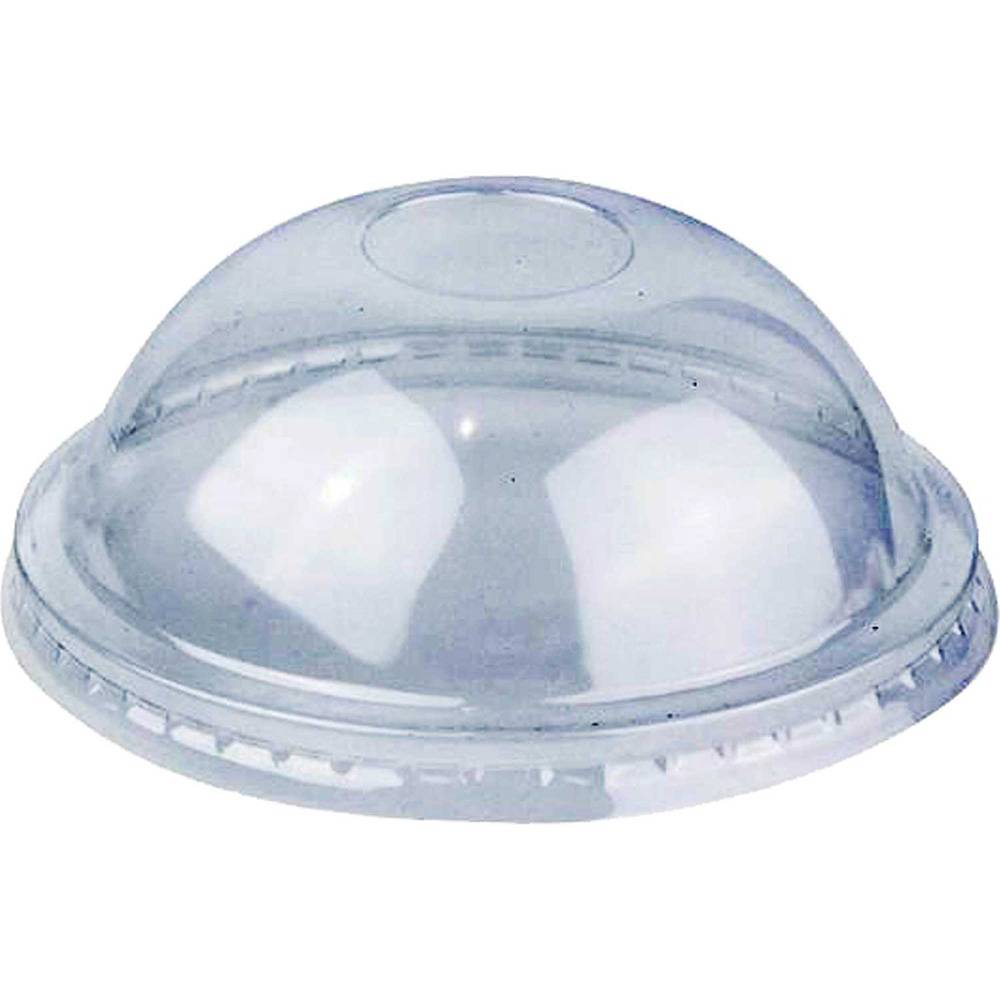 PLA Dome Lid with Hole for 12-24oz Cold Cup 5020