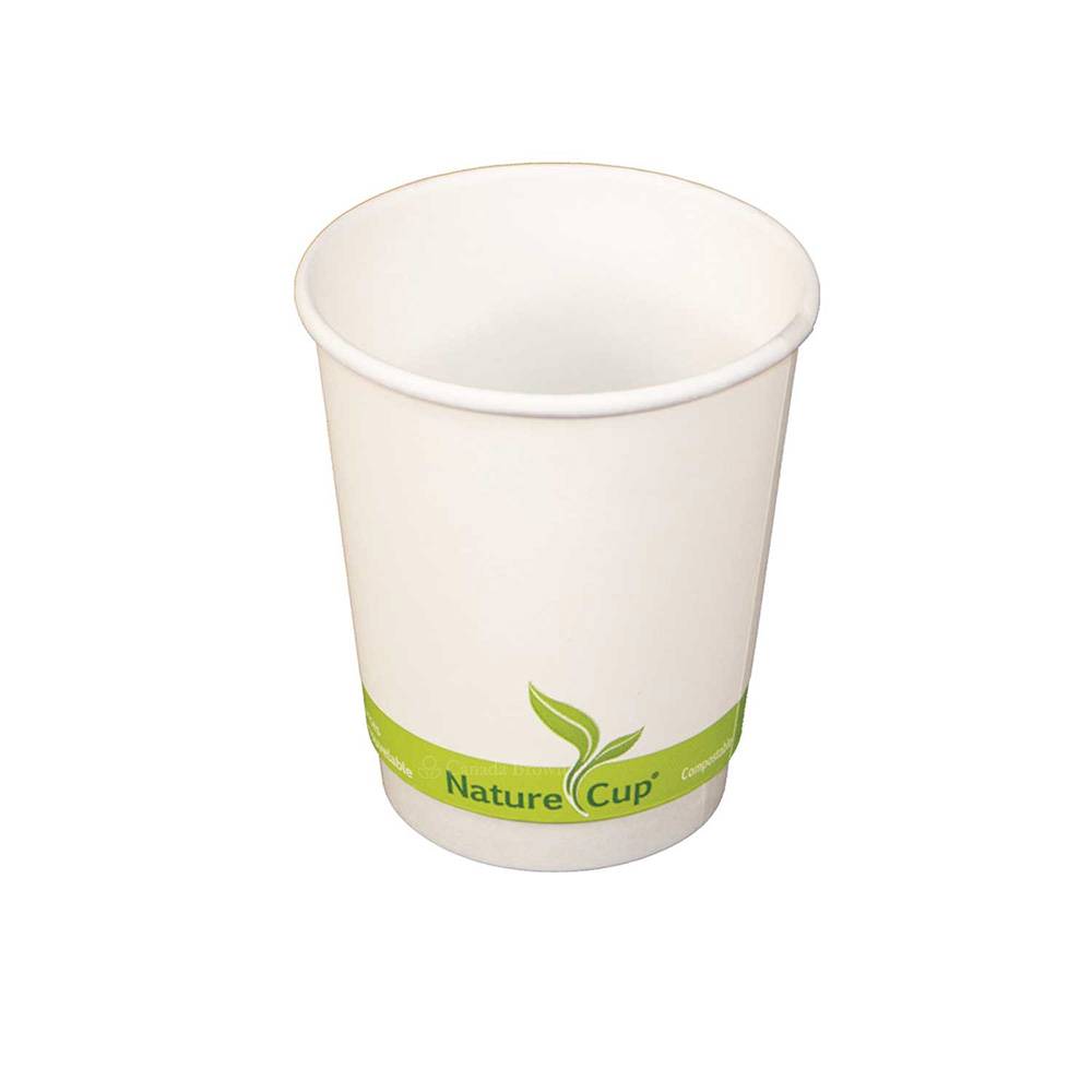 8oz PLA Lined Double Wall Paper Cup (500/CS)