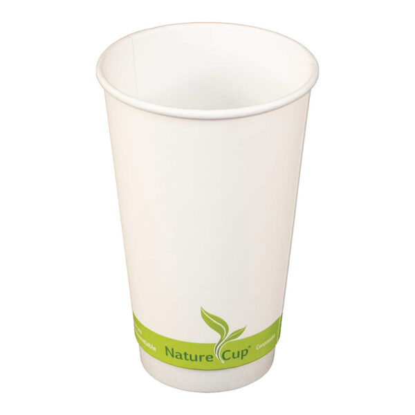 16oz PLA Lined Double Wall Paper Cup
