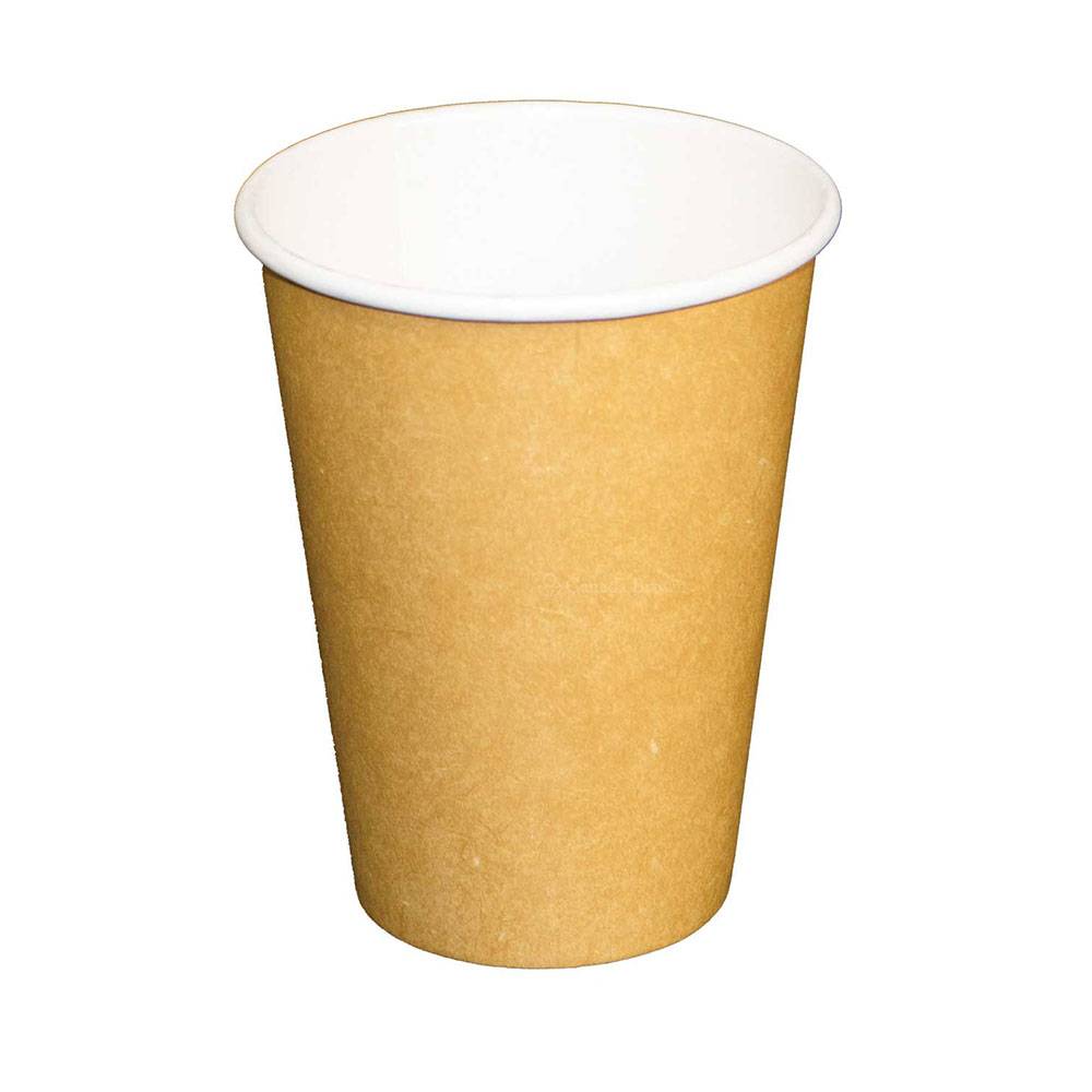 12oz Plain Kraft Paper Cup (1000/CS)