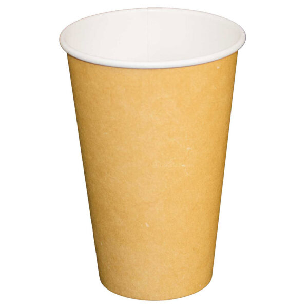 16oz Plain Kraft Paper Cup