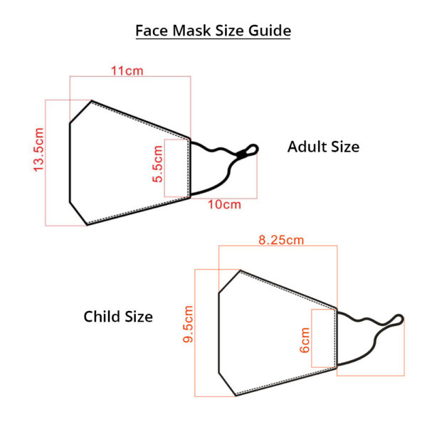 Face Mask Size Guide