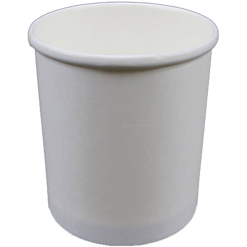 32oz Plain White Paper Food Container (500/CS)