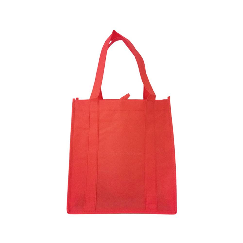 10 X 4 X 10 Red Non Woven Loop Handle Bags 25/Case