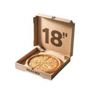 18 x 18 x 2 Kraft Pizza Box (50/Case)