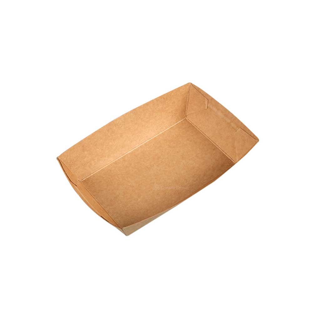 #4 Kraft Paper Food Tray (1000/CS)