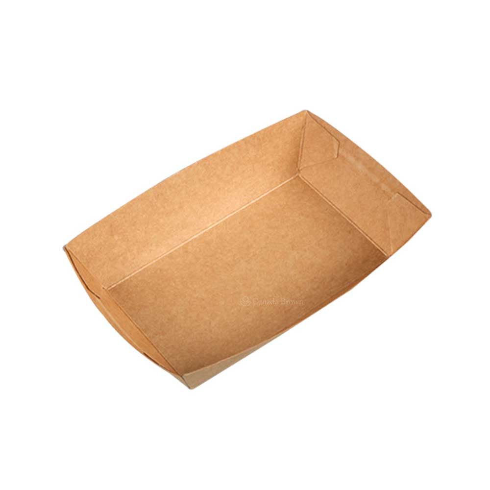 #5 Kraft Paper Food Tray (500/CS)