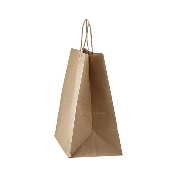 14.5" x 9" x 16.25" Kraft Twisted Handle Paper Bags (200/Case)