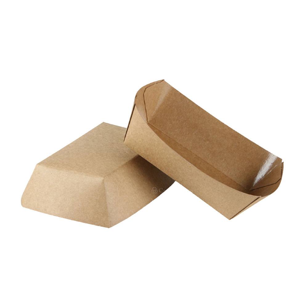 #6 Kraft Paper Food Tray (500/Case)