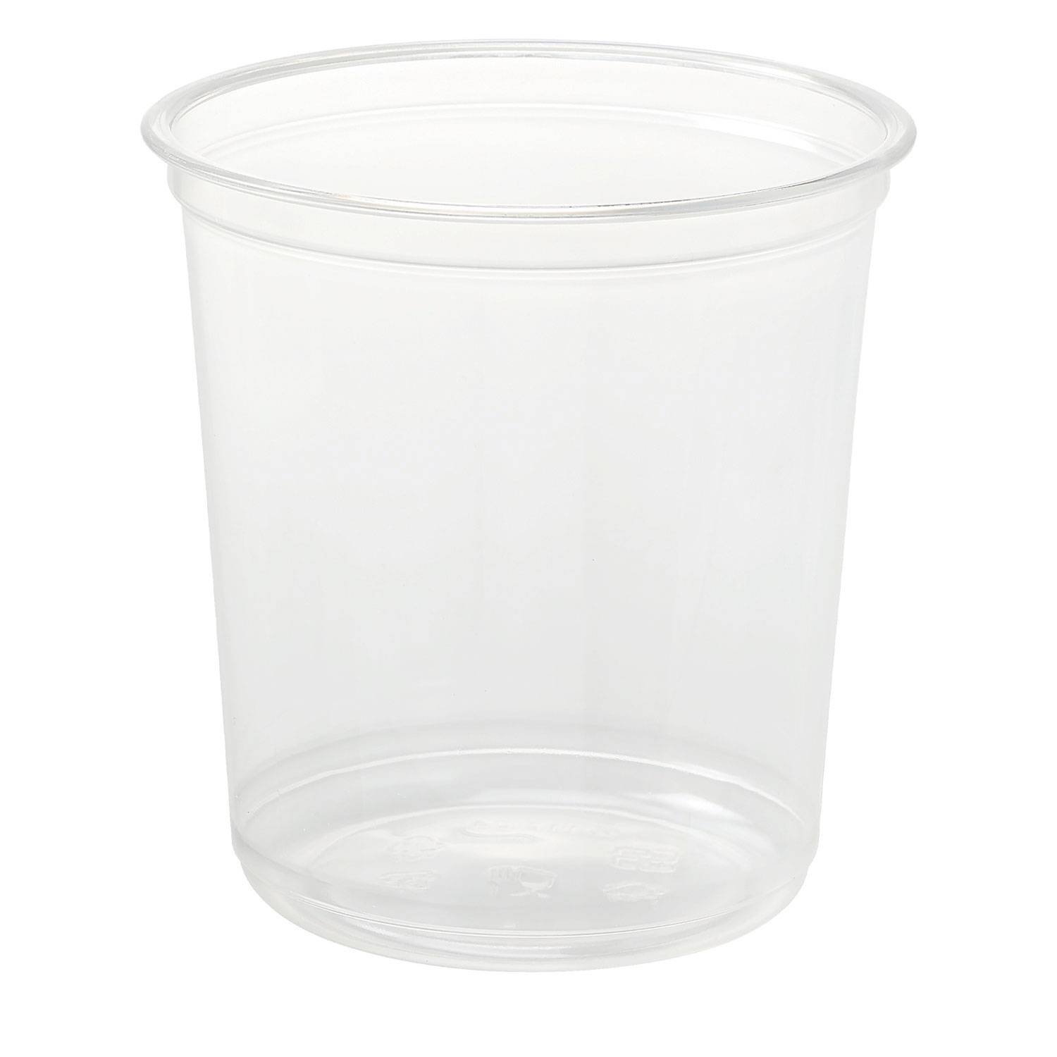 24oz PET Round Deli Container (500/CS)