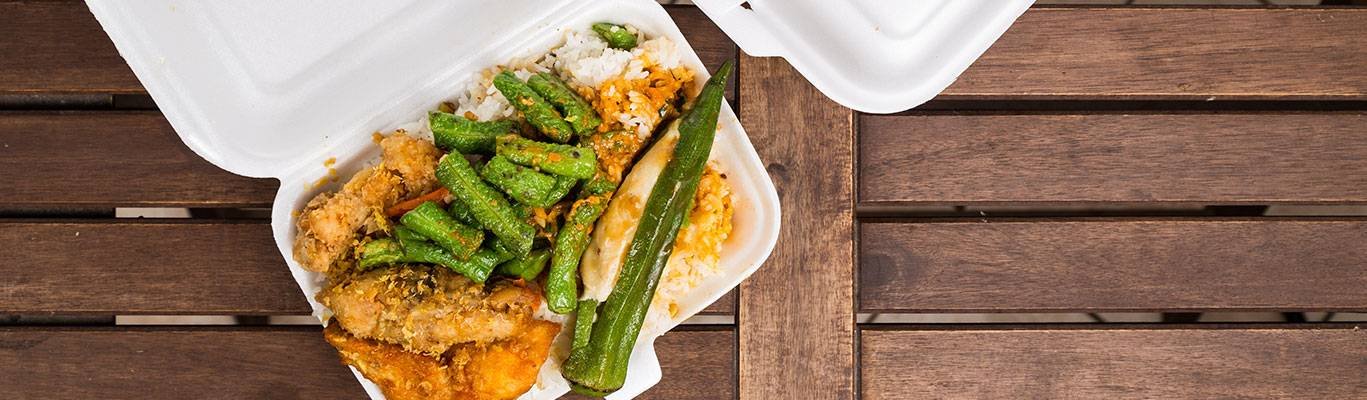 Clamshell Containers Takeout Packaging 100% Eco Friendly