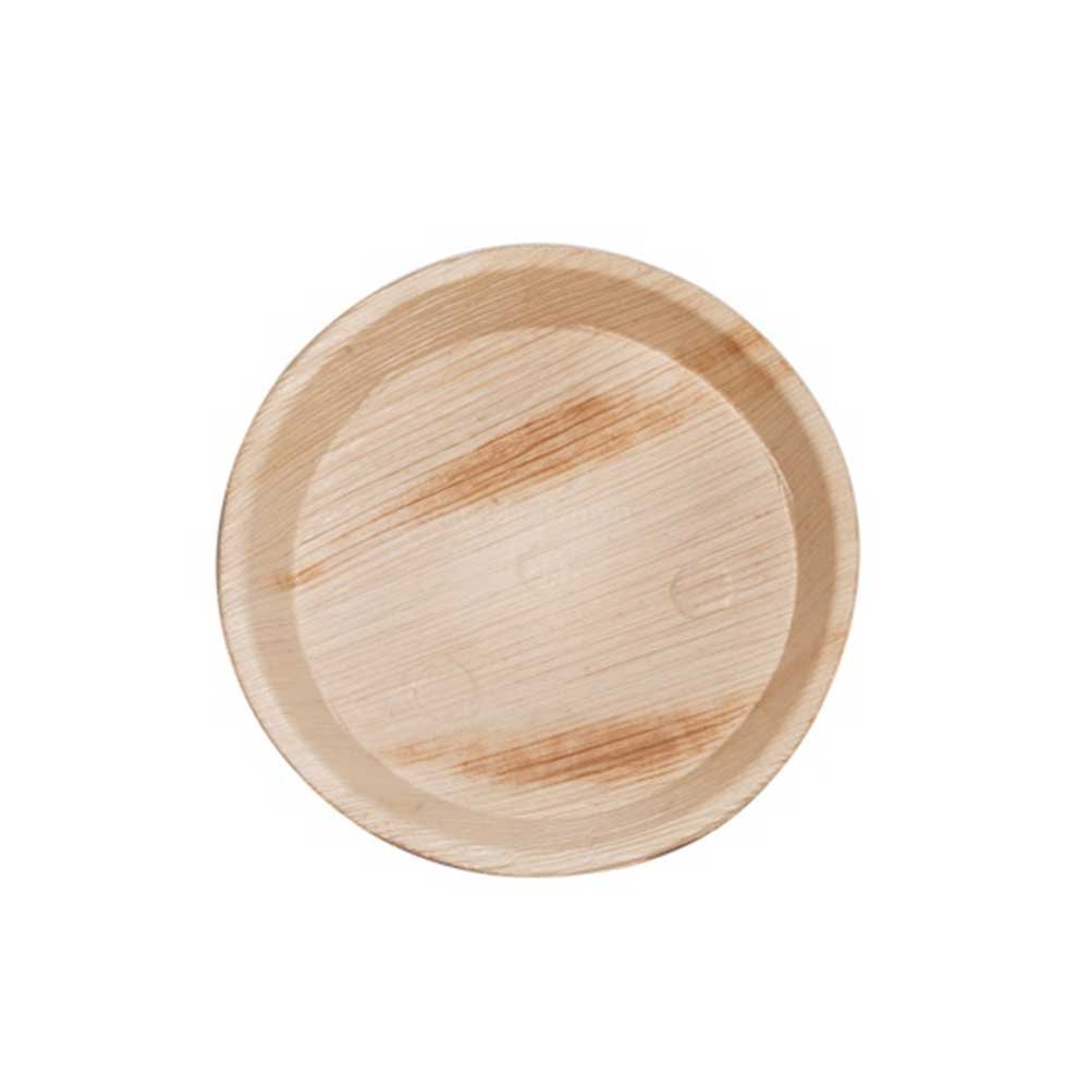 7" Palm Leaf Round Plate (500/CS)