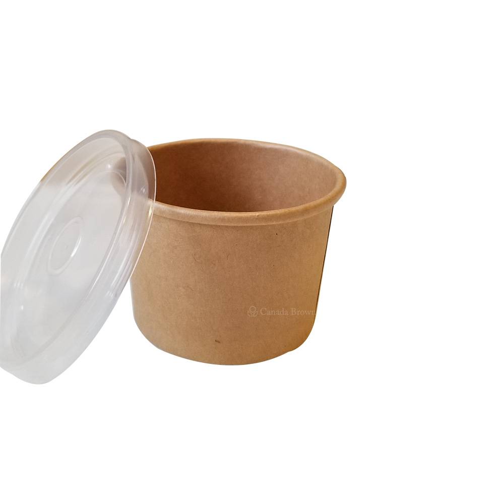 8oz Kraft Paper Soup Container (500/Case)