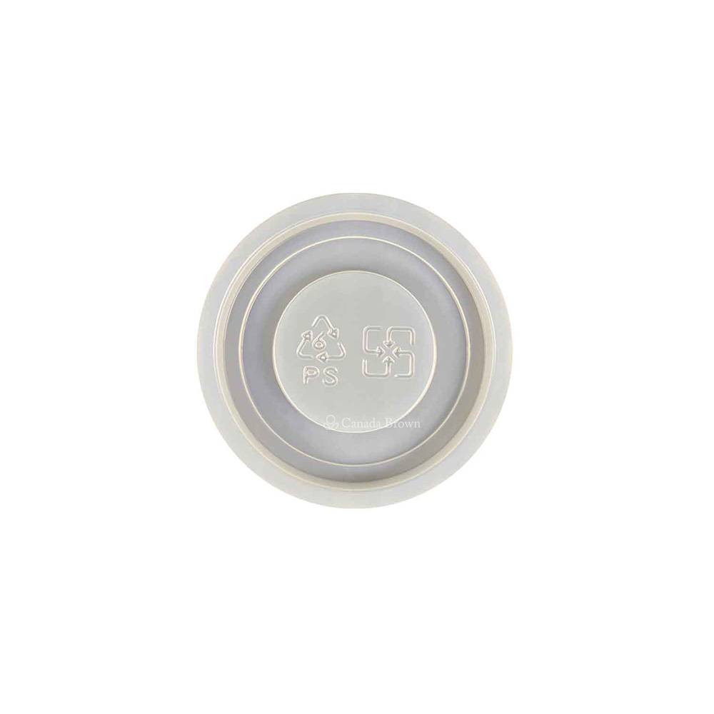 PP Plastic Lid for 62mm / 4oz Paper Cup (Recyclable) (1000/Case)