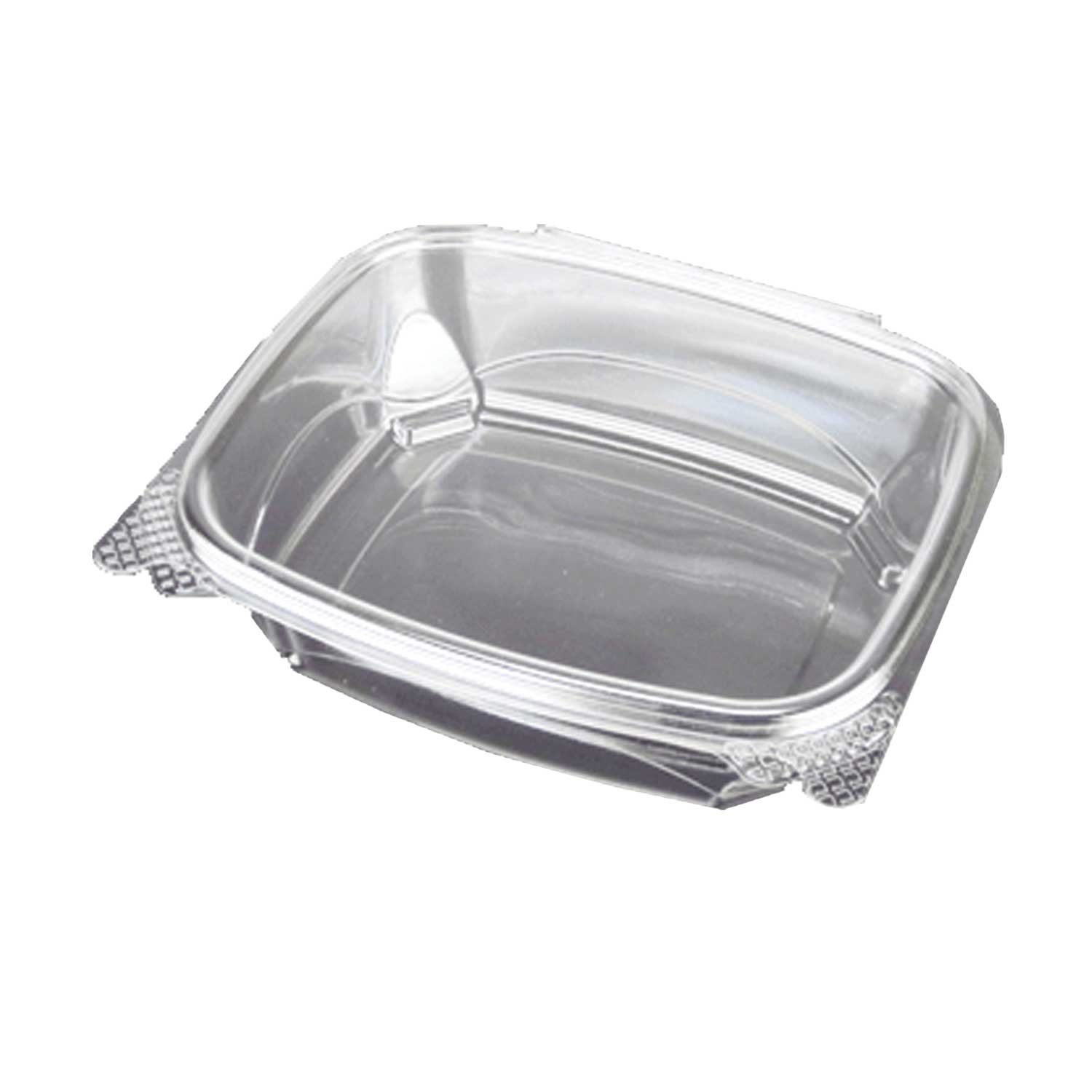 24oz PET Hinged Lid Clear Clamshell (200/CS)