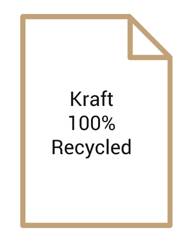 Kraft 100% Recycled