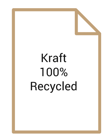 Kraft 100% Recycled Kraft 100% Recycled