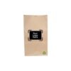 6.31" x 4.18" x 13.38" 10LB Custom Printed SOS Kraft Paper Bags (500/CS) - Image 2