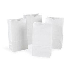 6LB White SOS Paper Bags (500/BNDL)