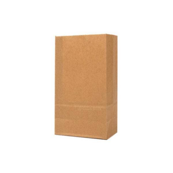 6" x 3.5" x 9" Kraft SOS Bags (CS/25)