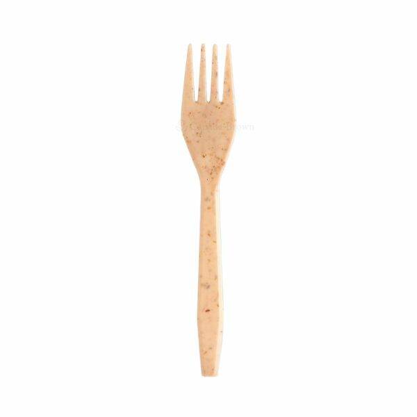 6.25'' Wheat Straw Fibre Fork ( Recyclable ) (1000/Case)