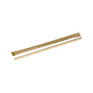 6'' x 6mm Paper Straws Compostable & Recyclable (3000/CS)