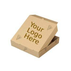 13 x 13 x 2 Custom Printed Kraft Pizza Box (50BNDL)