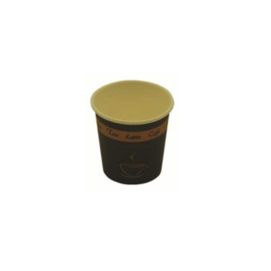 4oz Single Wall Paper Cup Classic Design PE Lined Recyclable (1000/CS)