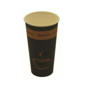 20oz White Single Wall Paper Cup Classic Design (500/CS)