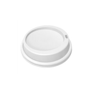 98mm White Dome Lid Fits for 6oz & 8oz Paper Cups (1000/CS)