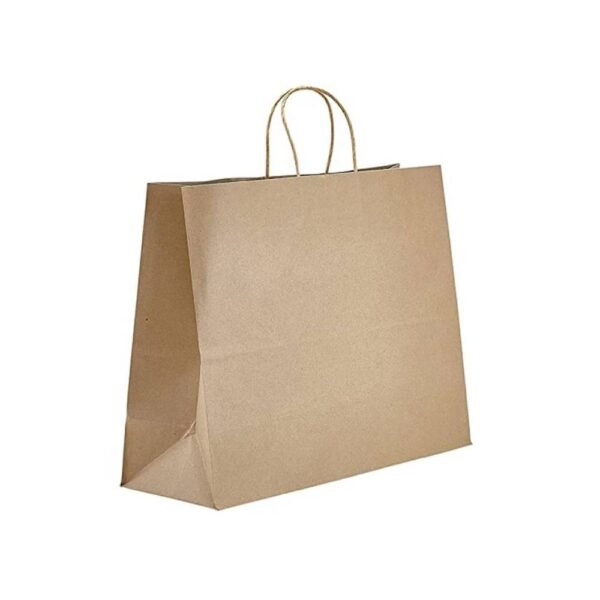 16" x 6" x 12" Kraft Twisted Handle Paper Bags 250/Case