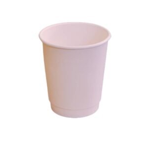 8oz White Double Wall Hot Drink Paper Cups (500/CS)