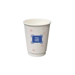 8oz Custom Printed Double Wall Paper Cups (500/CS)